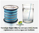 Super Linha Multifilamento Hercules 8 fios até 300lbs - 500 Metros - Frete Grátis