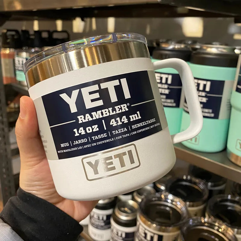 Caneca Térmica Yeti Rambler 14oz (414ml) Tampa MagSlider Lid - Original