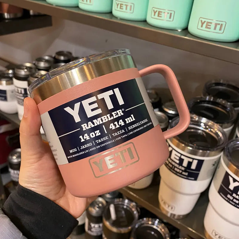 Caneca Térmica Yeti Rambler 14oz (414ml) Tampa MagSlider Lid - Original