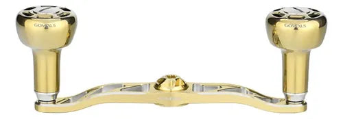 Nova Manivela Gomexus Galaxy Gold Titanium 120mm - 7x4mm - Pronta Entrega