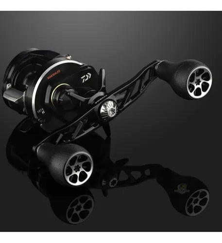 Nova Manivela para Carretilha Gomexus All Black 120mm 8x5mm - Pronta Entrega