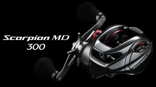 Nova Carretilha Shimano Scorpion Md 300xglh Lançamento 2025 - Frete Grátis