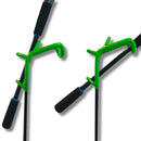 Suporte de Vara 8mm Emborrachado 3 Posições de Alta Resistência - Pronta Entrega