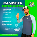 Camiseta Pro Fishing Brasil em Poliamida Super Confortável