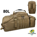 Bolsa Tática Militar Expedition 3 em 1 – Bolsa, Mala ou Mochila - 80 Litros - Frete Grátis