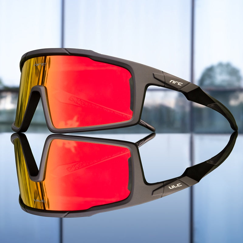 Novo Óculos de Ciclismo PHOTOCROMATICO NRC c/ 2 lentes – Proteção Solar UV400+