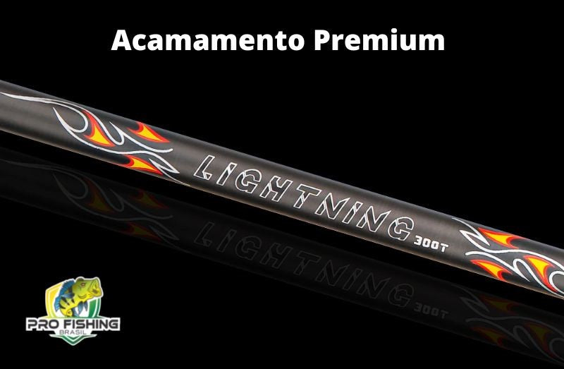 NOVA VARA TELESCOPICA DE CARBONO LIGHTING PREMIUM - LANÇAMENTO 2023