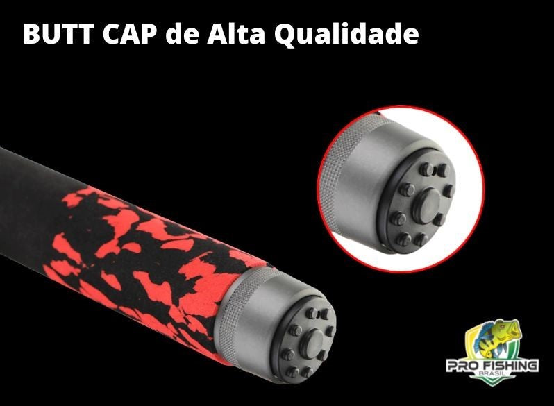 NOVA VARA TELESCOPICA DE CARBONO LIGHTING PREMIUM - LANÇAMENTO 2023