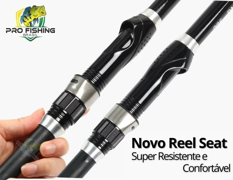 Nova Vara Telescópica ULTRA LIGHT JOSBY FISHING BLACK PREMIUM - Lançamento 2023