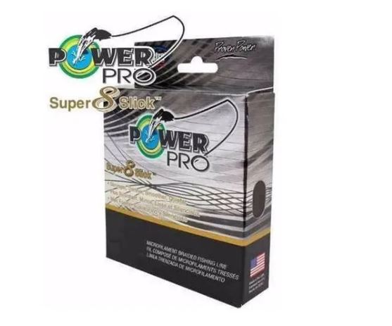 Linha Multifilamento Power Pro 8x Super Slick – 275 metros - 8 fios