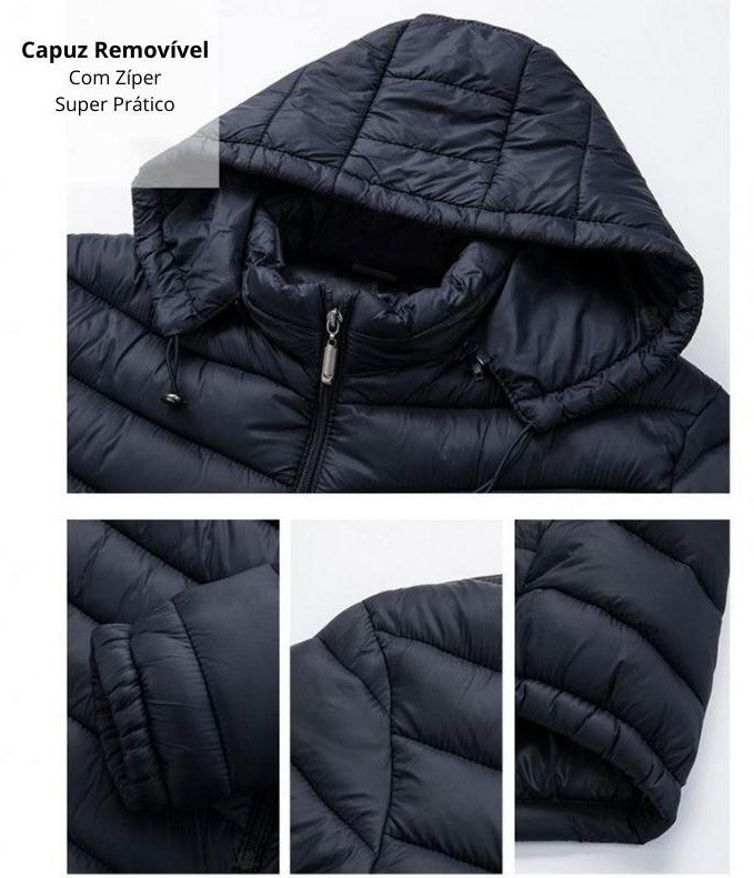 Nova Jaqueta Premium Bomber Puffer 2025 - Frete Grátis