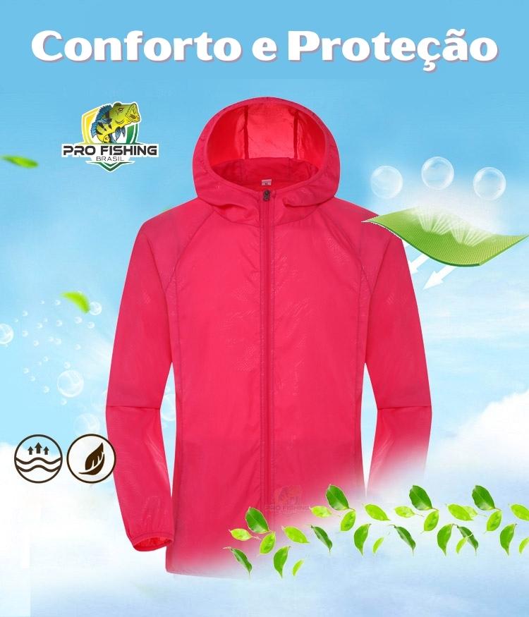 Jaqueta Corta Vento Impermeável Super Slim - Capa de Chuva - Unissex - Frete Grátis