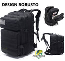 Mochila Tática Militar de 45 Litros - MEGA Resistente - Frete Grátis