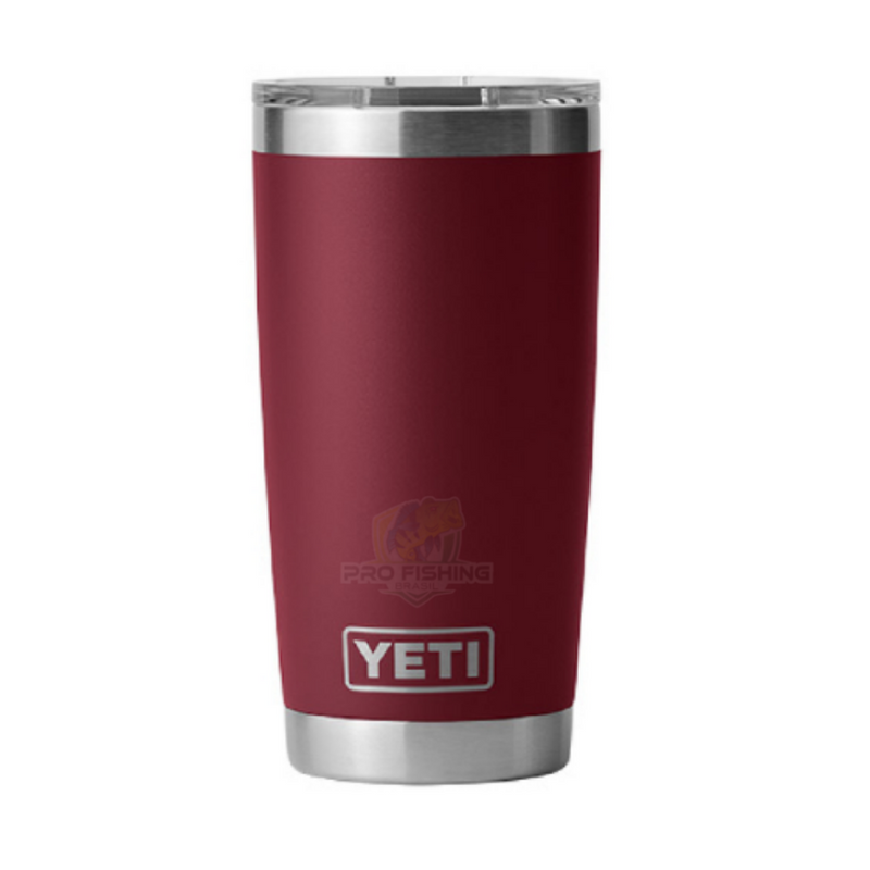 Copo Térmico YETI Rambler 20oz (590ml) Tampa MagSLider - Diversas Cores - 100% Original