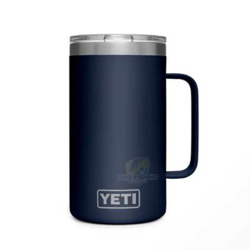 Caneca Térmica Yeti Rambler 24oz (4710ml) Tampa Magnética MagSlider Lid - Original