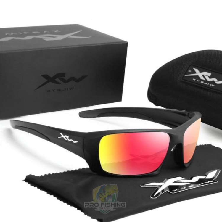 Novo Óculos de Sol Polarizado WX Wiley-X HD 2022 com Proteção Solar UV+400