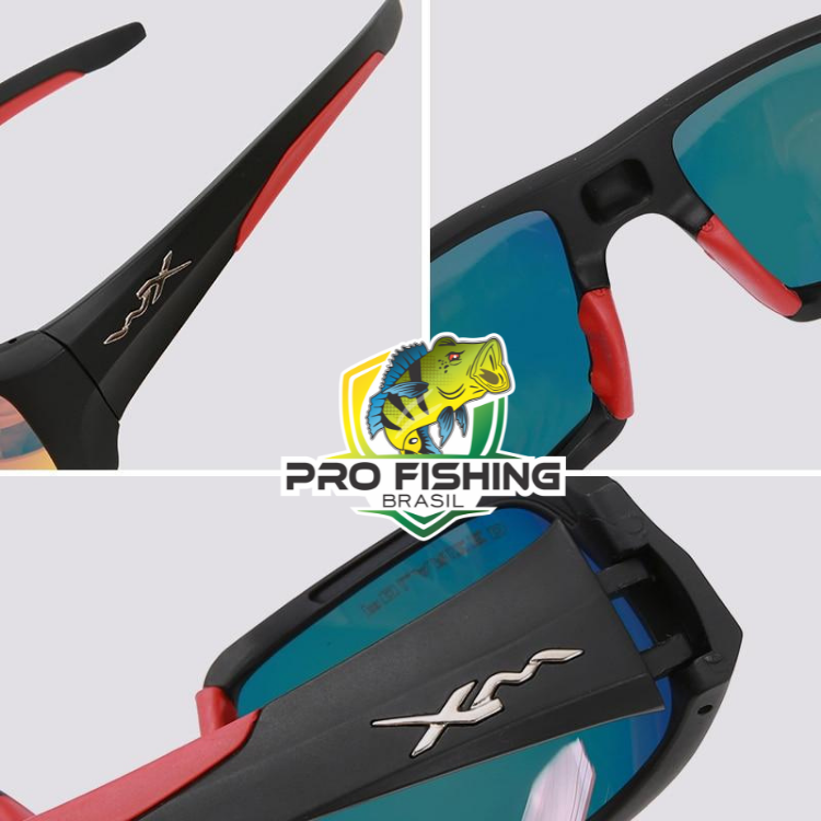 Novo Óculos de Sol Polarizado WX Wiley-X HD 2022 com Proteção Solar UV+400