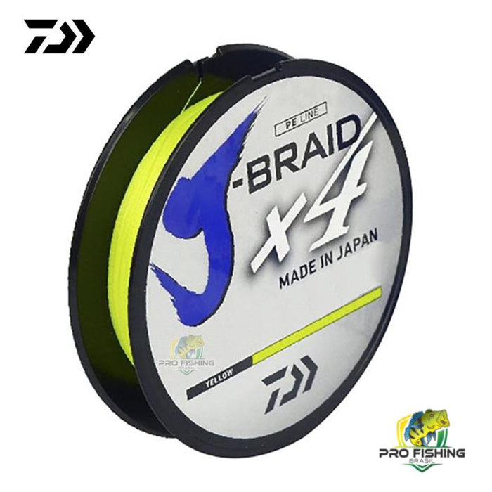 Linha Multifilamento Daiwa J-BRAID 4X - 270 Metros - Frete Grátis