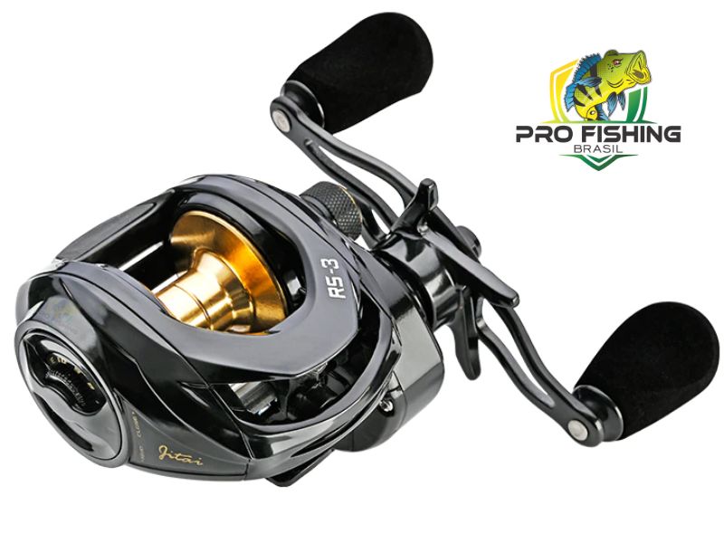 Nova Carretilha SPIDER RS-3 - 11 Rolamentos - Freio de 8.5kg - Recolhimento 7.3:1