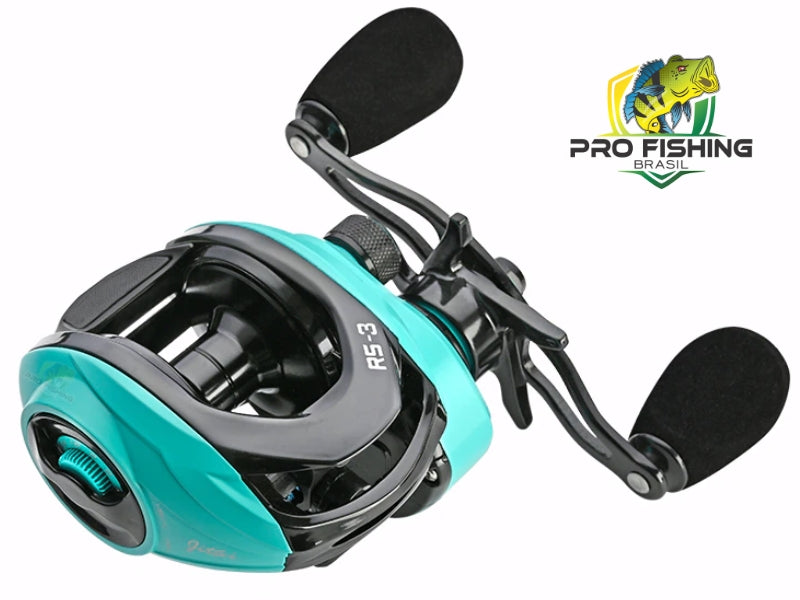 Nova Carretilha SPIDER RS-3 - 11 Rolamentos - Freio de 8.5kg - Recolhimento 7.3:1