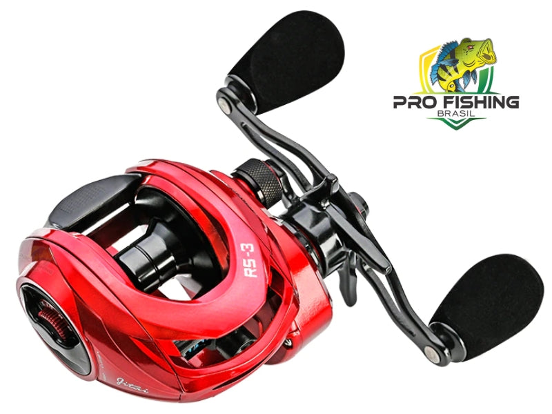 Nova Carretilha SPIDER RS-3 - 11 Rolamentos - Freio de 8.5kg - Recolhimento 7.3:1