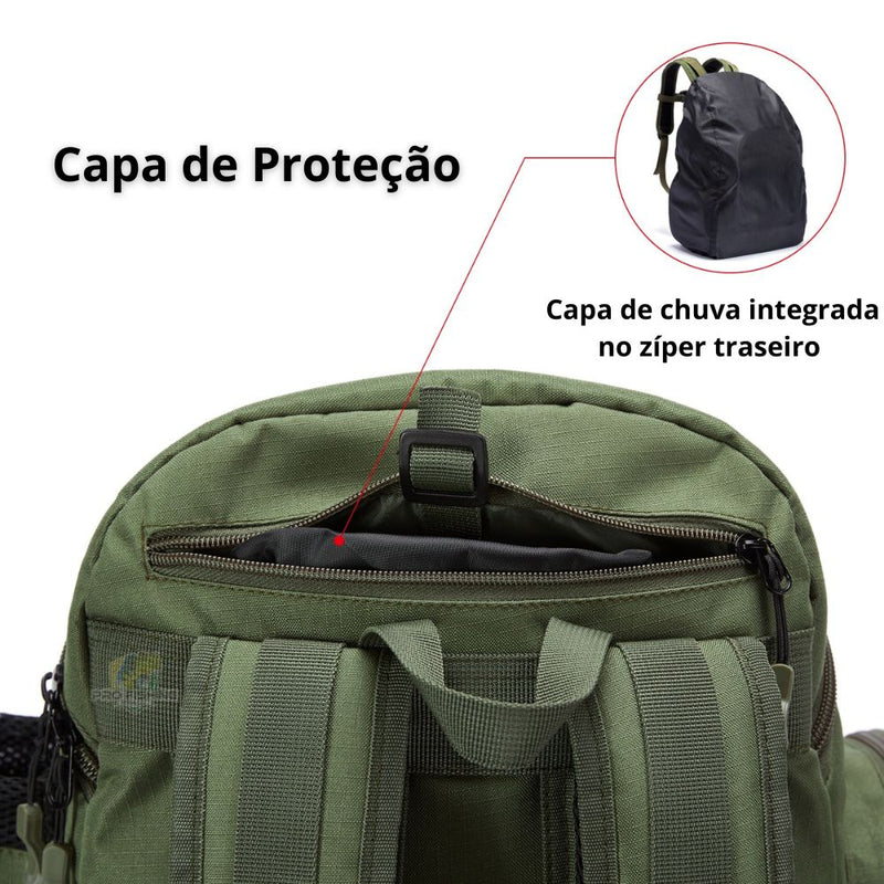 Nova Mochila de Pesca Bassdash - Super Resistente Prática e Durável - Frete Grátis