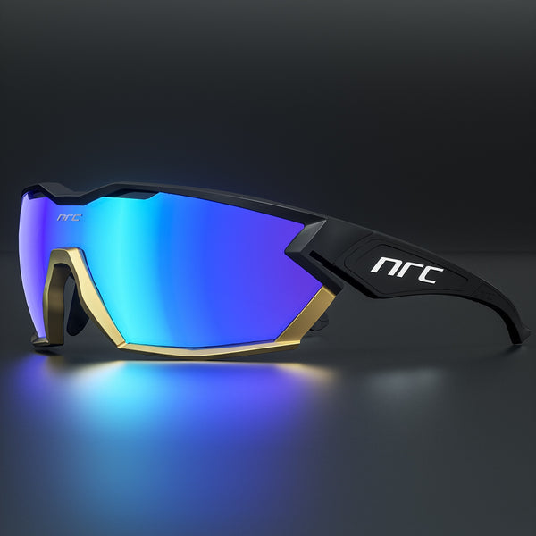 Óculos de Ciclismo NRC Italiano com 3 Lentes e Proteção Solar UV400+