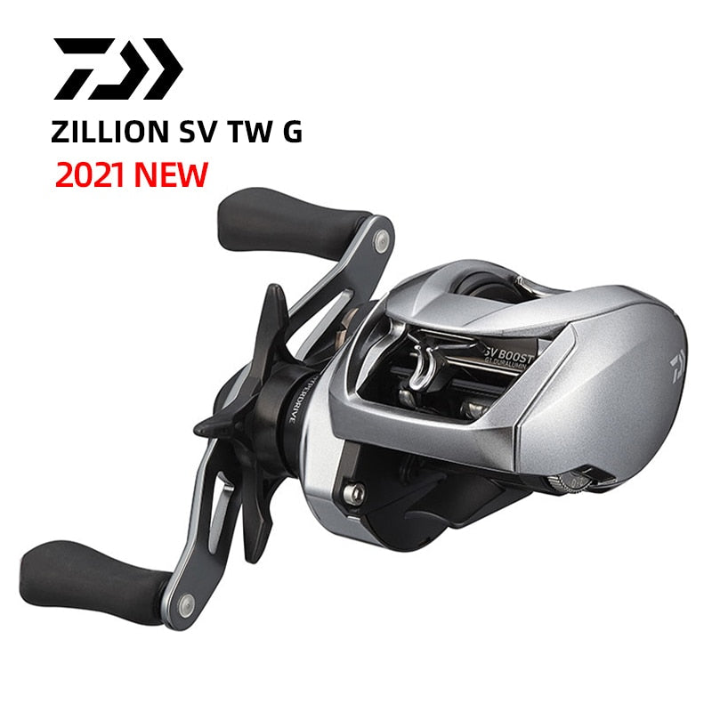 NOVA CARRETILHA DAIWA ZILLION SV TW 100XH/L - Frete Grátis