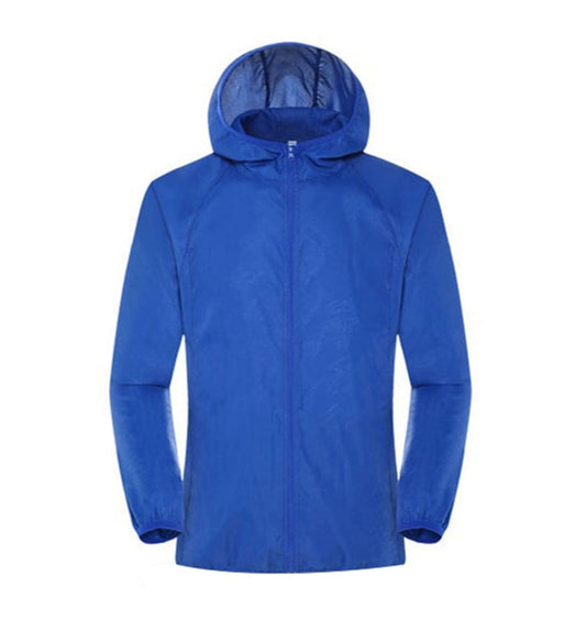 Jaqueta Corta Vento Impermeável Super Slim - Capa de Chuva - Unissex - Frete Grátis