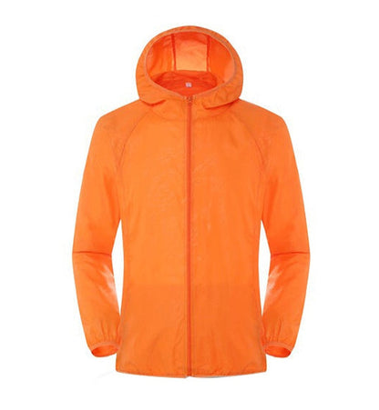 Jaqueta Corta Vento Impermeável Super Slim - Capa de Chuva - Unissex - Frete Grátis