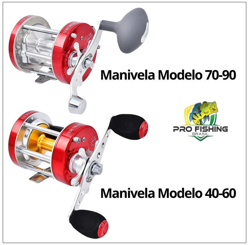 Super Carretilha de Perfil Alto Kastking Rover com 6 Rolamento