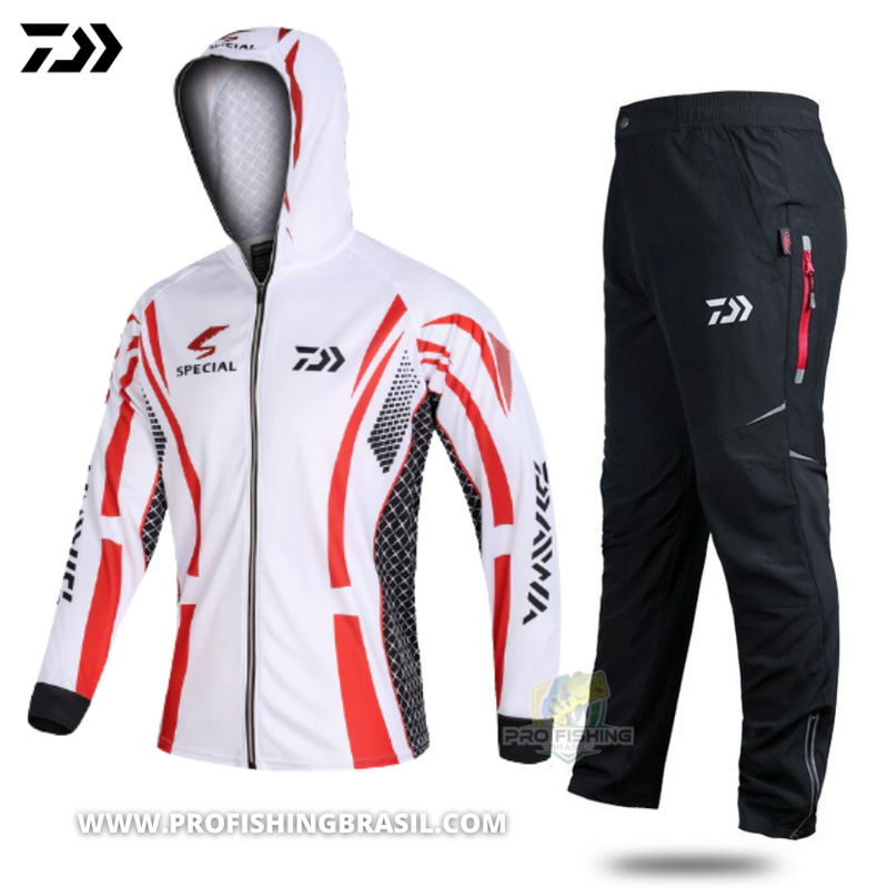 Conjunto Daiwa - Lançamento 2022 - Camisa mais Calça- Aproveite o Frete Grátis