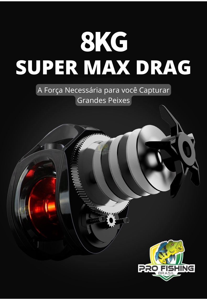 Nova Carretilha LURE PRO AE-2000 - Lançamento 2023
