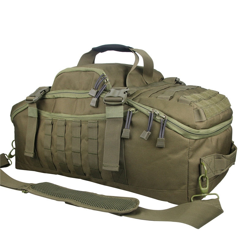 Bolsa Tática Militar Expedition 3 em 1 – Bolsa, Mala ou Mochila - 80 Litros - Frete Grátis