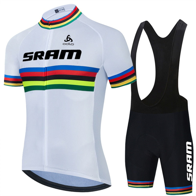 Novo Conjunto de Ciclismo SRAM WORD CUP - Importado - Frete Grátis