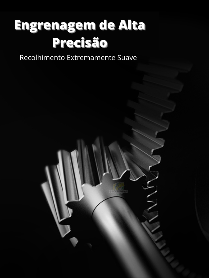 Nova Carretilha Premium LURE PRO AK-2000 - Lançamento 2024 - Frete Grátis
