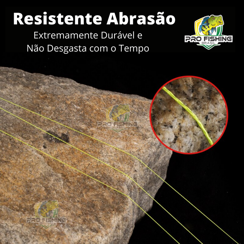 Linha Multifilamento de Pesca JOF 4x - 500 metros - 100% PE - Importada