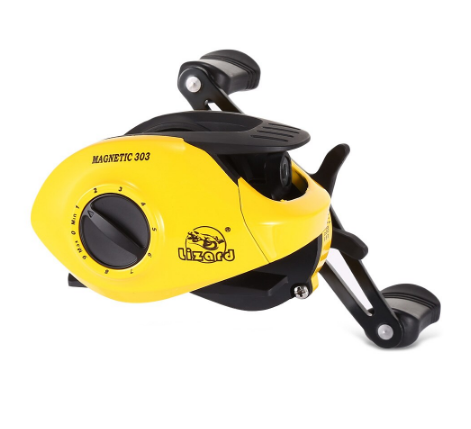 Carretilha de Pesca Lizard Magnetic 303 com 17 Rolamentos - Frete Grátis