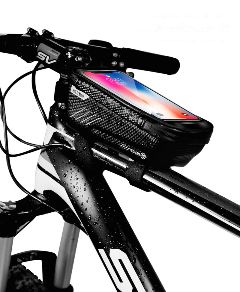 Nova Bolsa para Bicicleta Pro Bike Case com Tela Touch Screen - 100% Impermeável