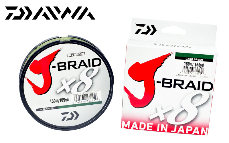 Linha Daiwa J-Braid Premium - Multifilamento - 300m - Frete Grátis