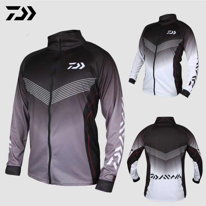 Camisa de Pesca Daiwa Lançamento - Manga Longa - com Proteção UV 50+