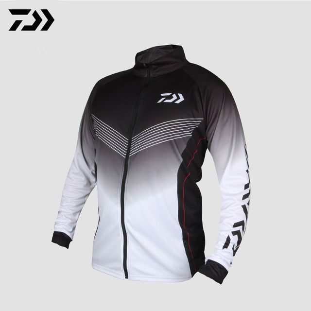 Camisa de Pesca Daiwa Lançamento - Manga Longa - com Proteção UV 50+