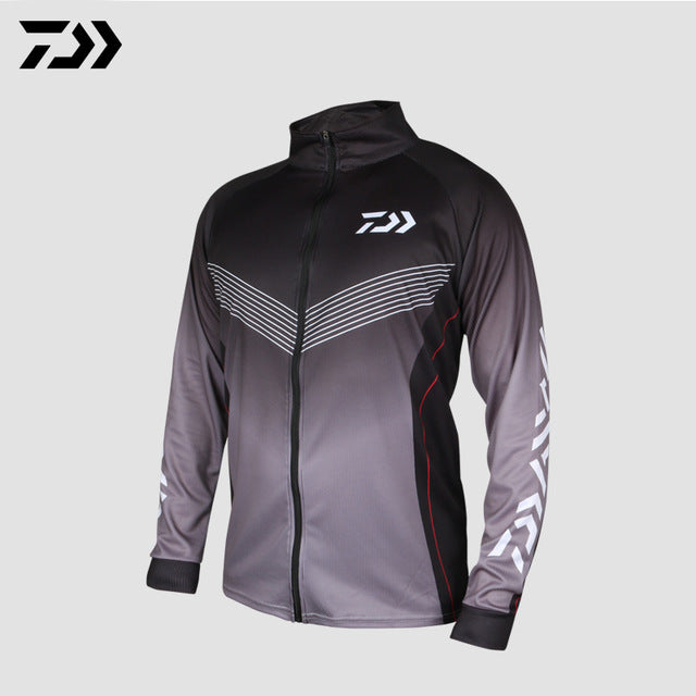 Camisa de Pesca Daiwa Lançamento - Manga Longa - com Proteção UV 50+