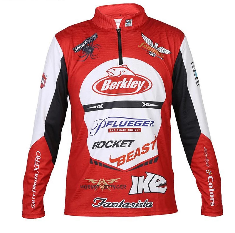 Nova Camiseta de Pesca Berkley Importada 2023 - Com Proteção Solar UV+50 + Frete Grátis