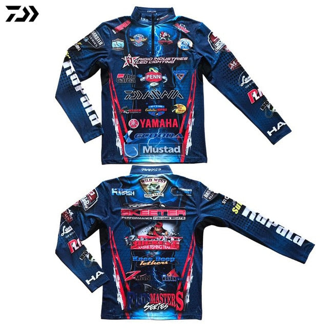 Camiseta de Pesca Profissional Importada 2021 - PROTEÇÃO UV+50 - Frete Grátis