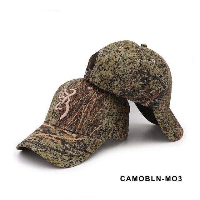 Boné de Caça e Pesca Camuflado Browning- frete Grátis p/ todo Brasil