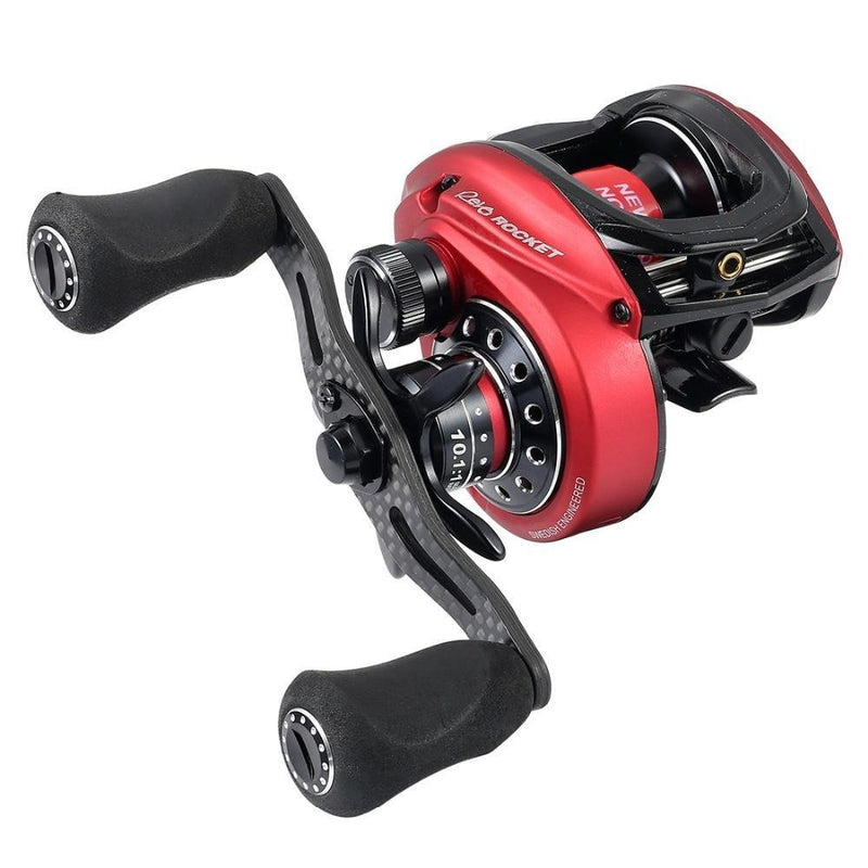 Carretilha Abu Garcia Revo4 Rocket - Recolhimento 10.1:1 - Drag de 8kg