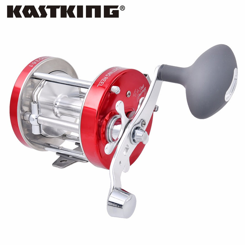 Super Carretilha de Perfil Alto Kastking Rover com 6 Rolamento