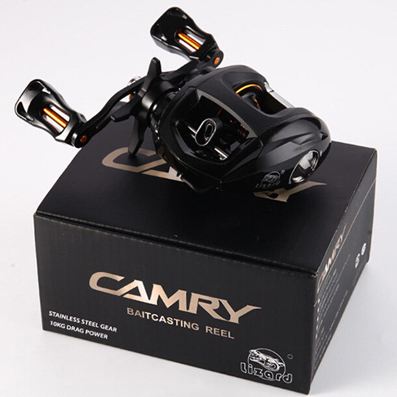 Carretilha Pesca Lizard Camry de 10 +1 Rolamentos apenas 190g - Frete Grátis