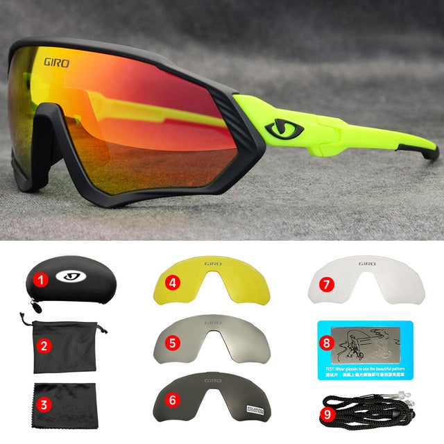 Óculos de Ciclismo GIRO - Proteção Solar UV+400 - Original
